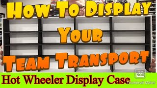 How I Display Hot Wheels Car Culture Team Transport  DIY Stylish Foam Board Display Case Cheap [upl. by Nim660]