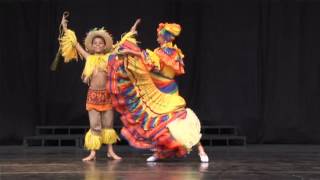 quotBAILE NEGROquot Los Niños de Colombia Bailan [upl. by Ydoc]