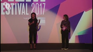 I AM NOT A WITCH QampA  BFI London Film Festival 2017 [upl. by Cloris]