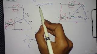 Blondels theorem Explained in Hindi  how to take phasor of star amp delta loads [upl. by Harwilll415]