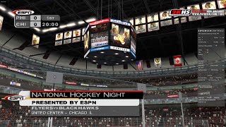 2KHS lite 087  Flyers  Blackhawks NHL broadcast [upl. by Alyakcim571]