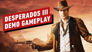 Desperados 3 Demo Gameplay [upl. by Nikolos22]