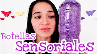 COMO HACER BOTELLAS SENSORIALES PARA NIÑOS [upl. by Shing]