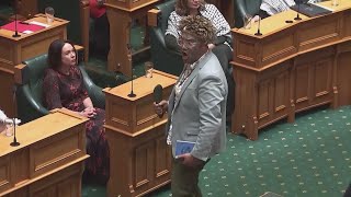 Maori Leader Performs Haka in New Zealand’s Parliament [upl. by Claud985]