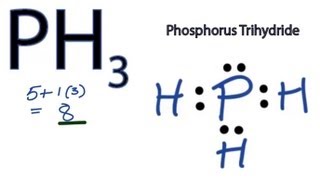 PH3 Lewis Structure  How to Draw the Lewis Structure for PH3 [upl. by Icnarf298]