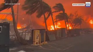 The latest on the devastating fires in Hawaii [upl. by Ragen]