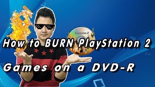 How to BURN PlayStation 2 Games on a DVDR Disc 2020 [upl. by Mindy780]