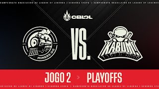 CBLOL 2022 2ª Etapa  Playoffs  KaBuM x Miners Jogo 2 [upl. by Rico806]