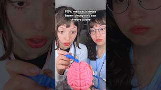 POV médicas patetas tiram os podres do seu cérebro 🤕 asmr satisfying [upl. by Middle]