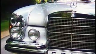 MercedesBenz 280 SE w108  predecessor of the Sclass by Paul Bracq [upl. by Emarej604]