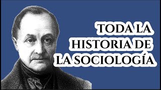 Toda la historia de la Sociología Precursores Saint Simón Comte Spencer Tonnies [upl. by Hu]