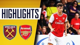 HIGHLIGHTS  West Ham 11 Arsenal  Academy U18s [upl. by Radie]