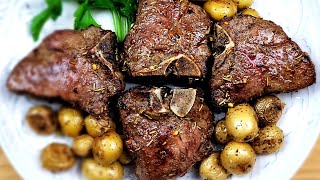 Air Fryer Lamb Loin Chops [upl. by Ahsak236]