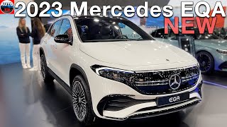 NEW 2023 Mercedes Benz EQA  Visual REVIEW interior exterior [upl. by Tinaret]