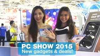 PC Show 2015 New gadgets amp deals [upl. by Anirac]