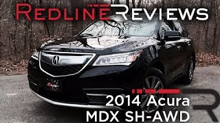 2014 Acura MDX SHAWD – Redline Review [upl. by Arlee209]