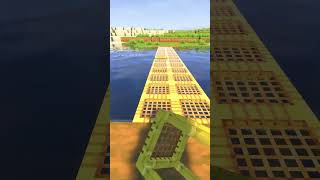 Minecraft Bridge Tutorial😱 shorts [upl. by Bondon]