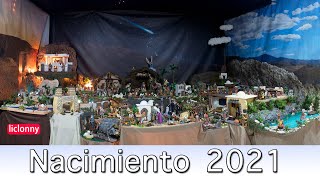 Montaje del Nacimiento 2021  Escenas principales Tutorial paso a paso liclonny [upl. by Rugen213]