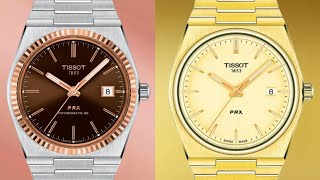 NEW LEAKED Tissot Prx Powermatic 80 and Quartz Models [upl. by Ynohtn631]