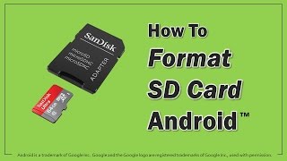 How to Format SD Card on Android [upl. by Arramas]