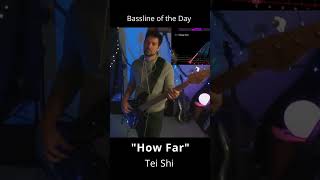 How Far  Tei Shi  bass line of the day clip from twitch music [upl. by Sral]