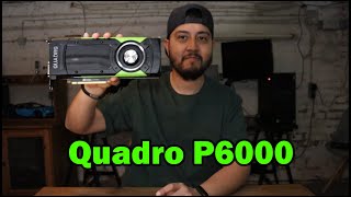 Why i use the Nvidia Quadro P6000 [upl. by Dill]