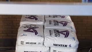 Ehcolo  Lachenmeier  Stretch Hood  Bags with Cement [upl. by Aisiat]