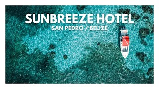 SunBreeze Hotel in San Pedro Belize  Cinematic 4K [upl. by Yancy]