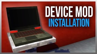 How to Install MrCrayfishs Device Mod for 111 [upl. by Etat]