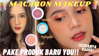 MAKEUP FRESH amp SWEET ALA MACARON  NYOBA PRODUK BARU YOU COLORLAND FOCUS ON ME [upl. by Naegem522]