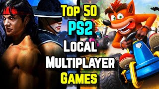 Top 50 Local Multiplayer Game Of The PlayStation 2  PS2  Era  Explored [upl. by Eillil]