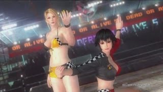 DEAD OR ALIVE 5 Ultimate PresentsThe DoA Racing Queens X Reiko Nagase Fighting Fall Collection [upl. by Meagan]