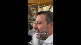 SALVINI quotSERVE UNA GRANDE E DEFINITIVA PACE FISCALEquot [upl. by Ajay943]