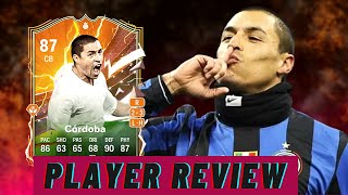 Iván Córdoba HERO EAFC 24 REVIEW [upl. by Kondon]