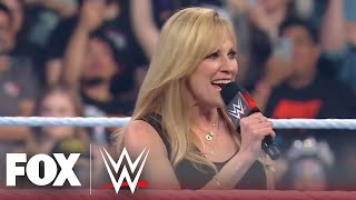 Samantha Irvin welcomes Lilian Garcia to introduce The New Day’s Kofi Kingston  WWE on FOX [upl. by Omlesna]