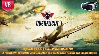 Overflight Gear VR  A realistic VR multiplayer flight simulator Online and Single player [upl. by Stag]