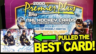 INSANE HIT 199900 Topps Premier Plus Hobby Box Break [upl. by Utas119]