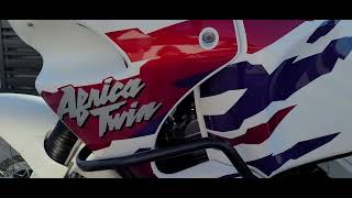 Honda XRV 750 Africa Twin [upl. by Yadsendew149]