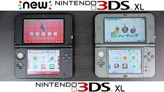 New Nintendo 3DS XL Vs Nintendo 3DS XL Full Comparison [upl. by Ahsiyn]