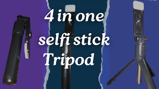 Best Budget Multifunctional Selfie Stick Tripod Bluetooth with Light [upl. by Lindeberg954]