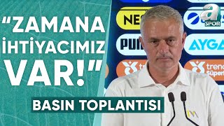 Fenerbahçe 10 Adana Demirspor Jose Mourinho Maç Sonu Basın Toplantısı  A Spor  901  11082024 [upl. by Ahsiele]