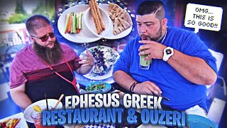 Ephesus Greek Restaurant amp Ouzeri Amazing Greek food with a flair [upl. by Lesirg718]