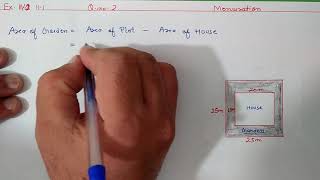 Ex111 Q2 Chapter11 Mensuration  Ncert Maths Class 8  Cbse [upl. by Brandais]