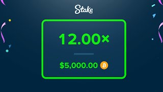 I TURNED 1000 INTO 5000 ON STAKE [upl. by Leslie348]