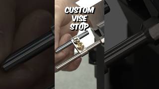 How to CNC Machine a Custom Vise Stop [upl. by Leay73]