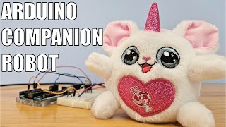 Arduino Companion Robot  Science Project [upl. by Notserp]