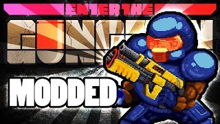 MODDED GUNGEON  Enter the Gungeon Custom Challenge [upl. by Divaj330]