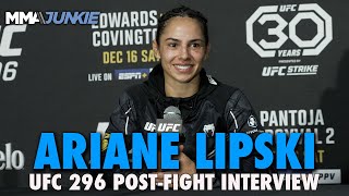 Ariane Lipski Octagon Interview  UFC Vegas 76 [upl. by Brackely240]