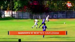 SSC Cavelossim go head to head with Mandopa SC during league match  ENGLISH  GOA365 [upl. by Lulu]