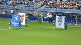 Sochaux  Le Mans  encore une superbe ambiance dans les tribunes du Stade Bonal [upl. by Malachi]